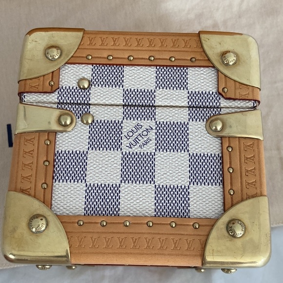 LOUIS Vuitton Damier Azur Coffret Merveilles PM - Picture 7 of 14